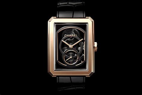 boyfriend chanel squelette|Chanel skeleton watch.